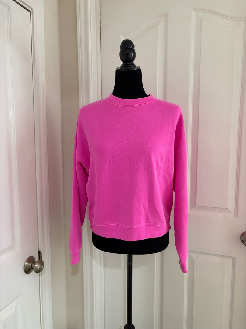 GAP Hot Pink Crewneck Sweater